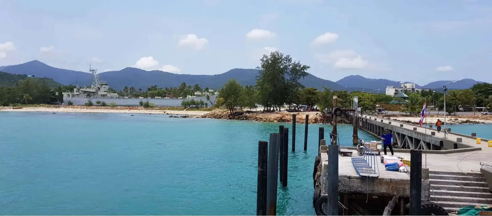 Thong Sala Pier — near White Lotus Villas